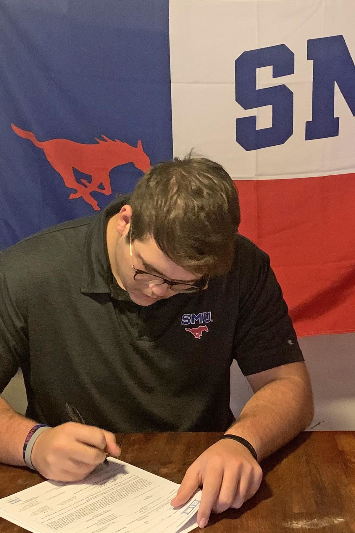 Jersey Village High School senior Reagan Gill signed a letter of intent to Southern Methodist University.